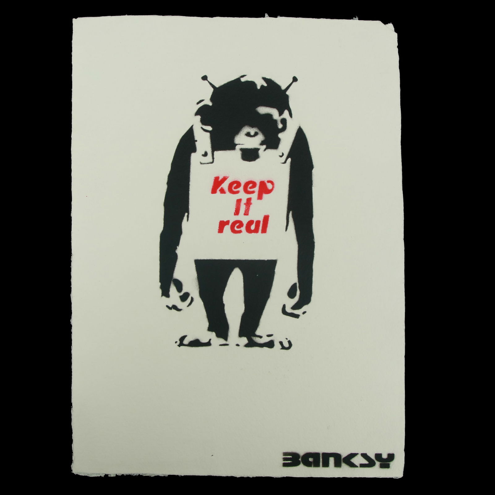 Banksy – “Keep It Real” (1 of 7)