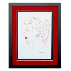 Andy Warhol Marker Drawing (attributed/after), Forensically Reviewed