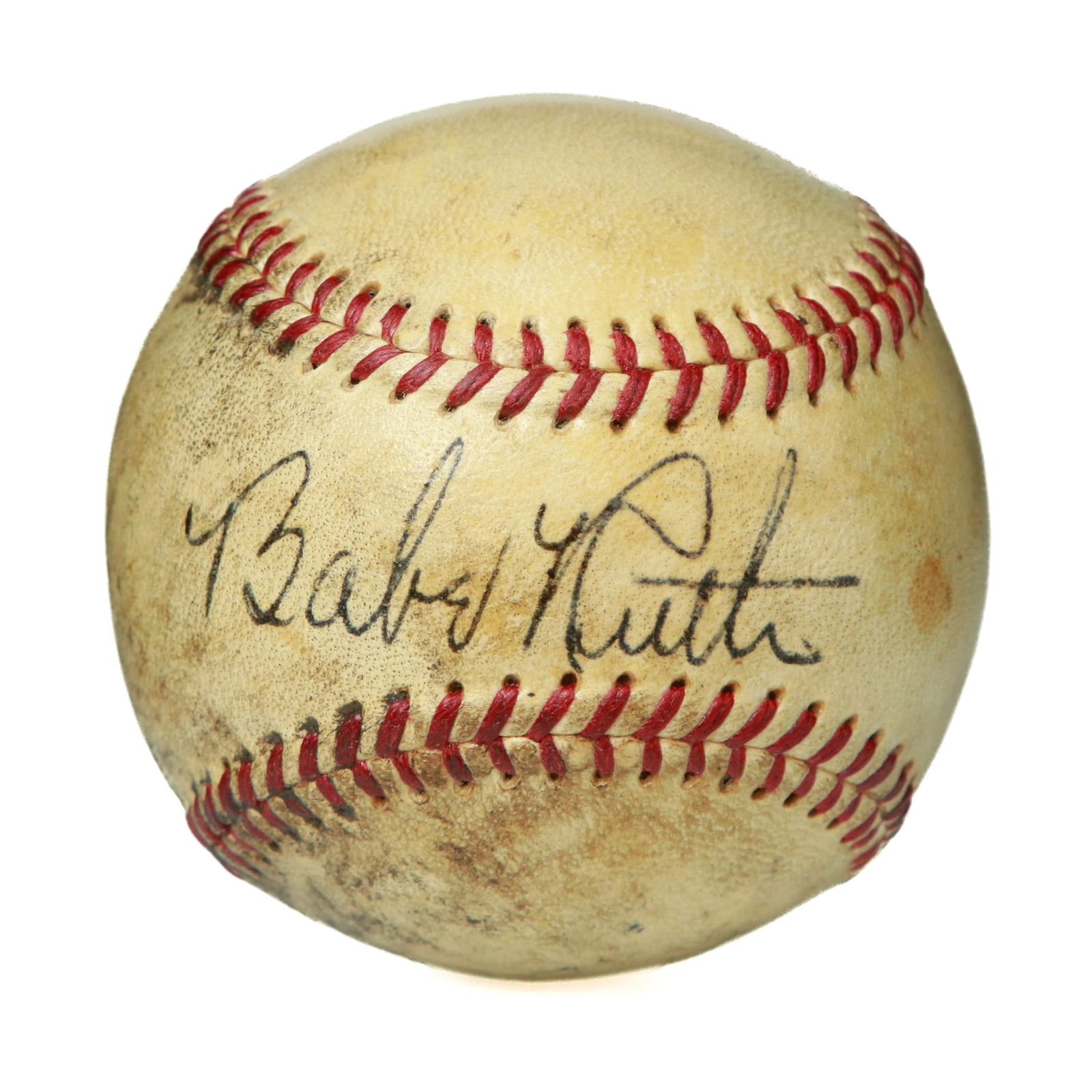 Babe Ruth Signed OAL Reach Baseball