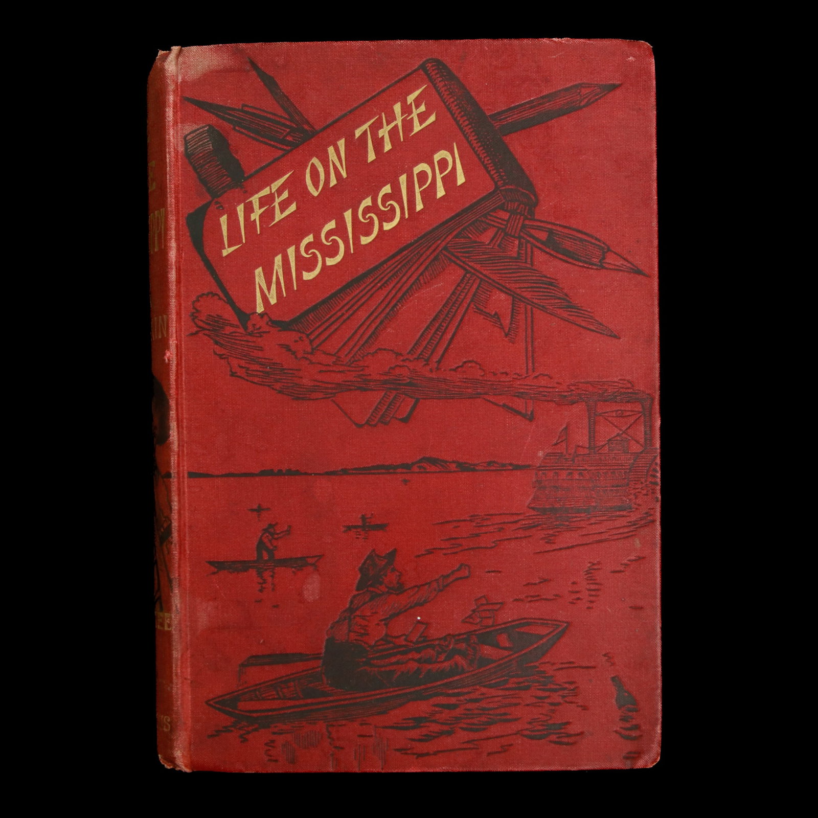 Mark Twain (Samuel L. Clemens) Signed "Life on the Mississippi" UK 1st Edition (1883) (1 of 7)