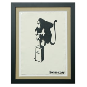 Banksy, "Monkey Detonator"