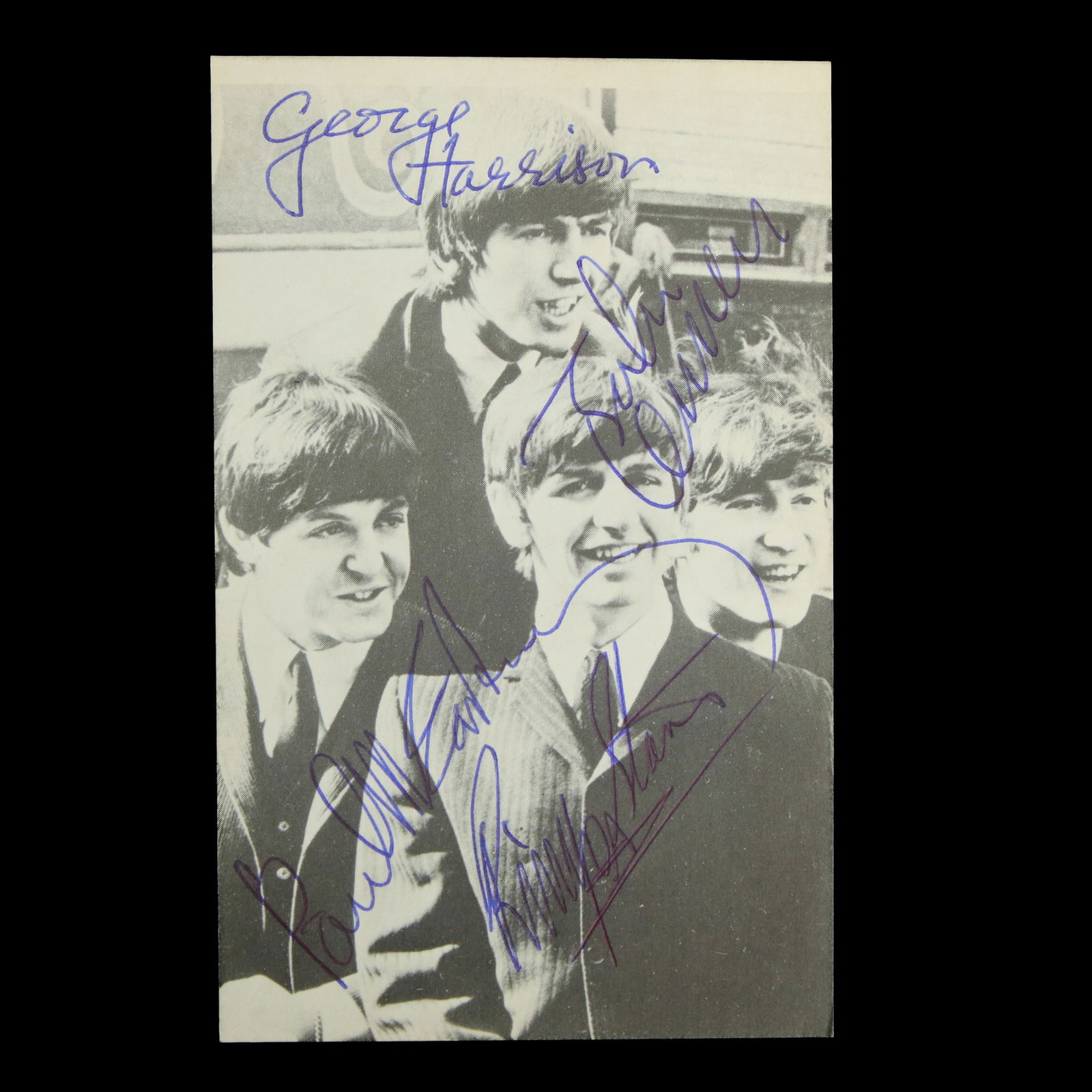 The Beatles Signed Vintage B&W Photograph (1 of 4)