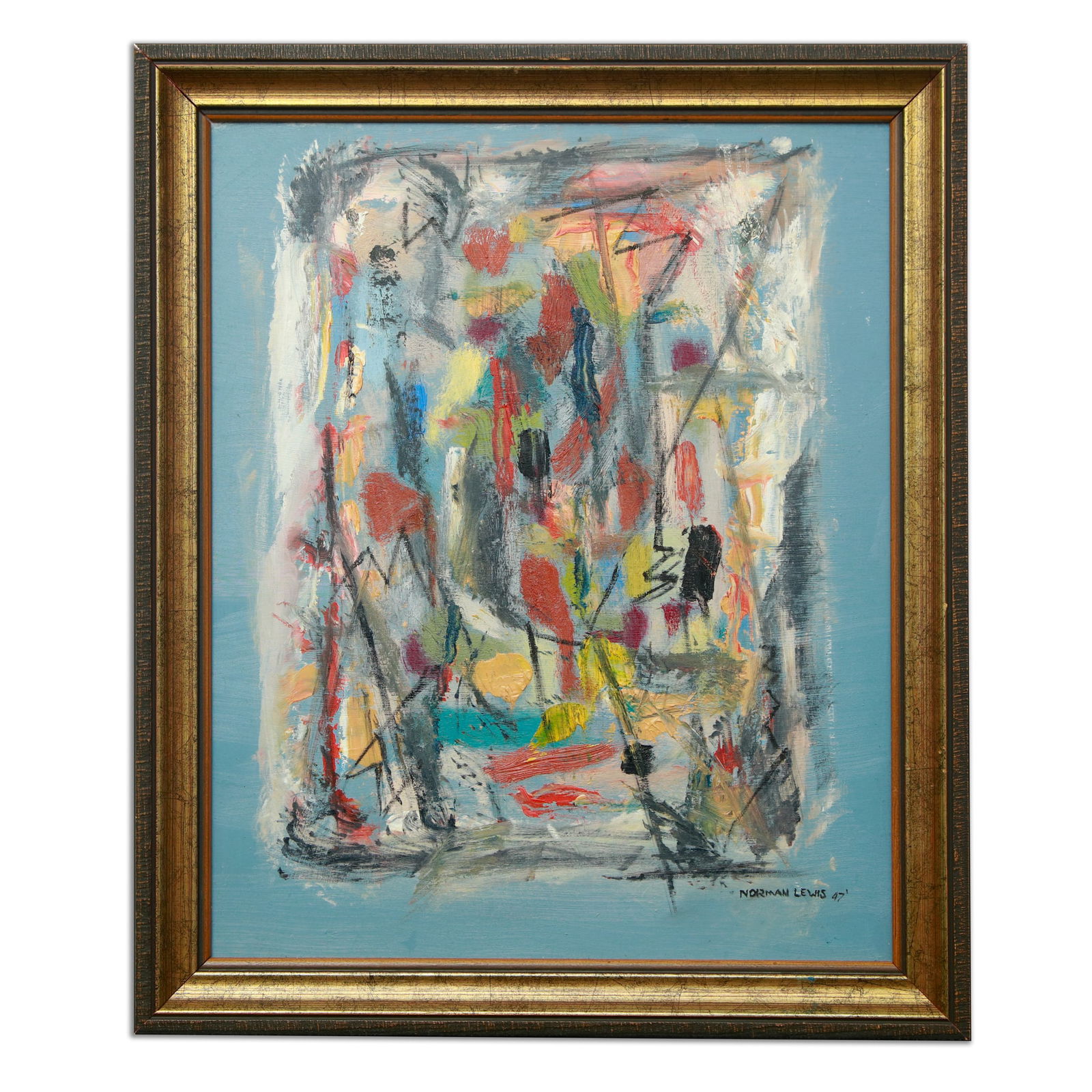 Norman Lewis (1909-1979) - Untitled (Abstract Composition), 1947 (1 of 9)