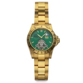 Wohler Automatic Watch – Green Dial with Moonphase