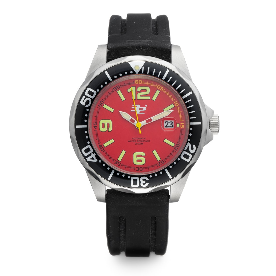 32 Degrees Men’s Deep Dive Watch – 46mm Red Dial (1 of 5)