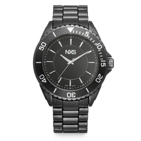 NSX Men’s Blackout Edition Watch – 49mm Bold Design