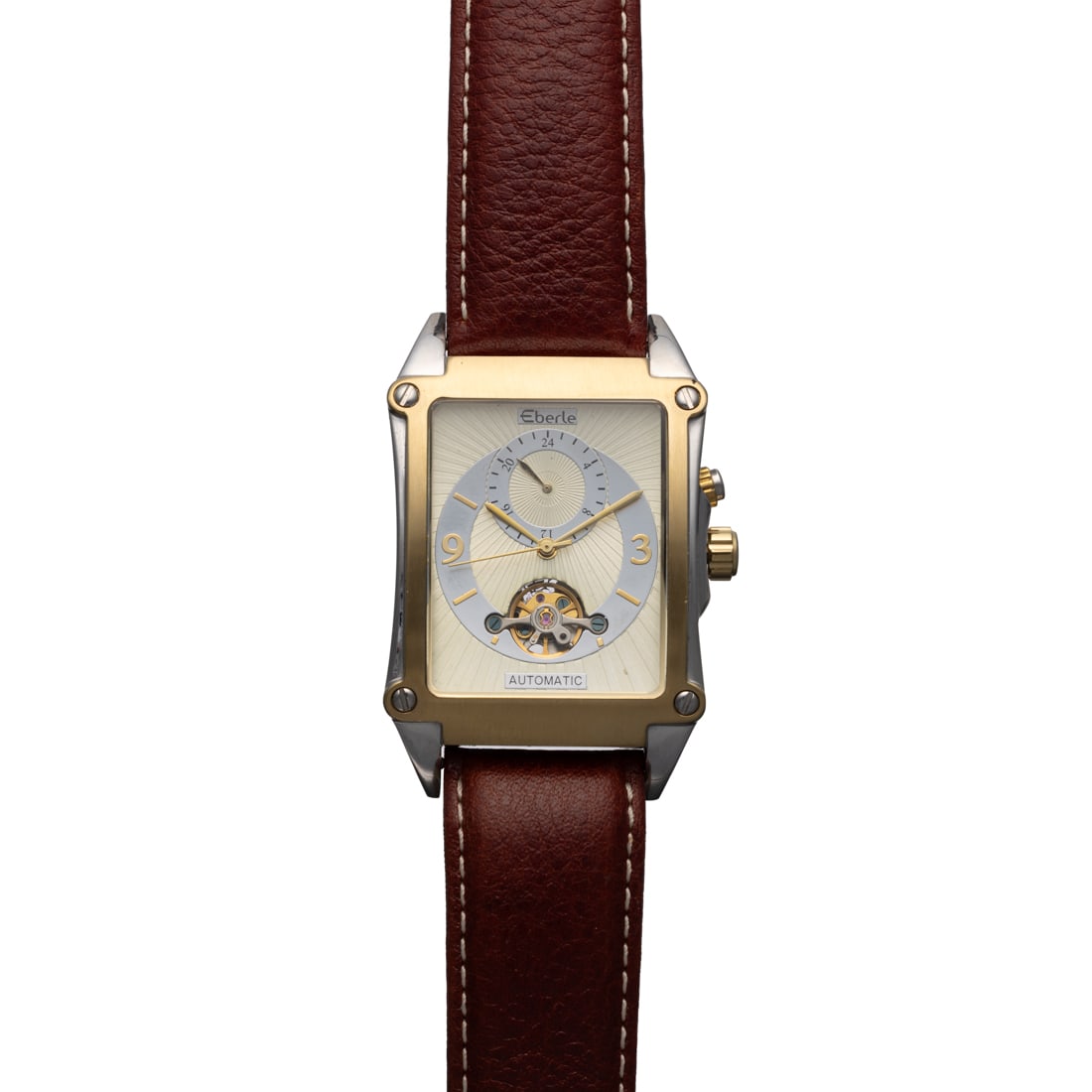 Eberle Automatic Watch – Open-Heart Flywheel (1 of 2)