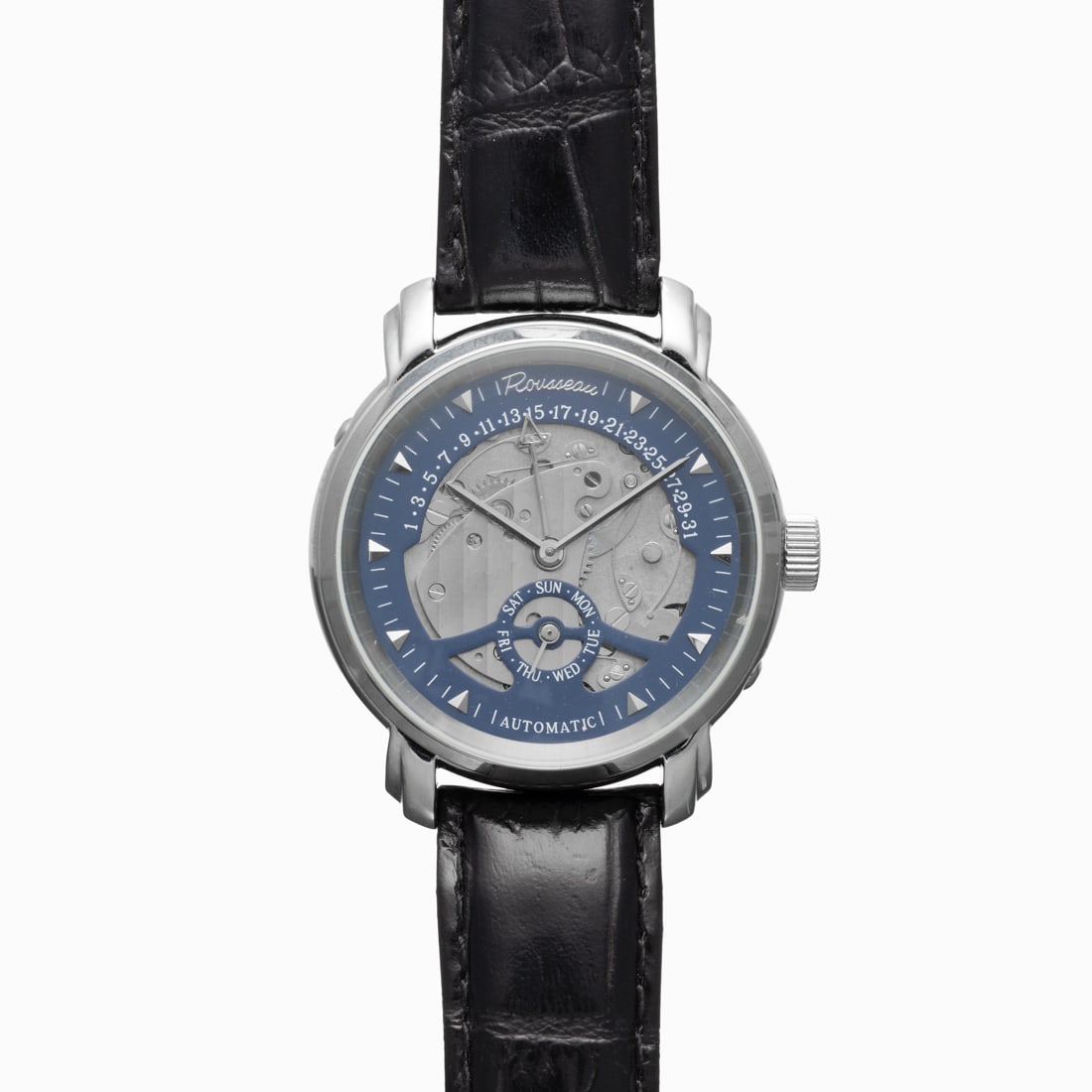 Rousseau Automatic Watch – Retrograde Elegance (1 of 2)