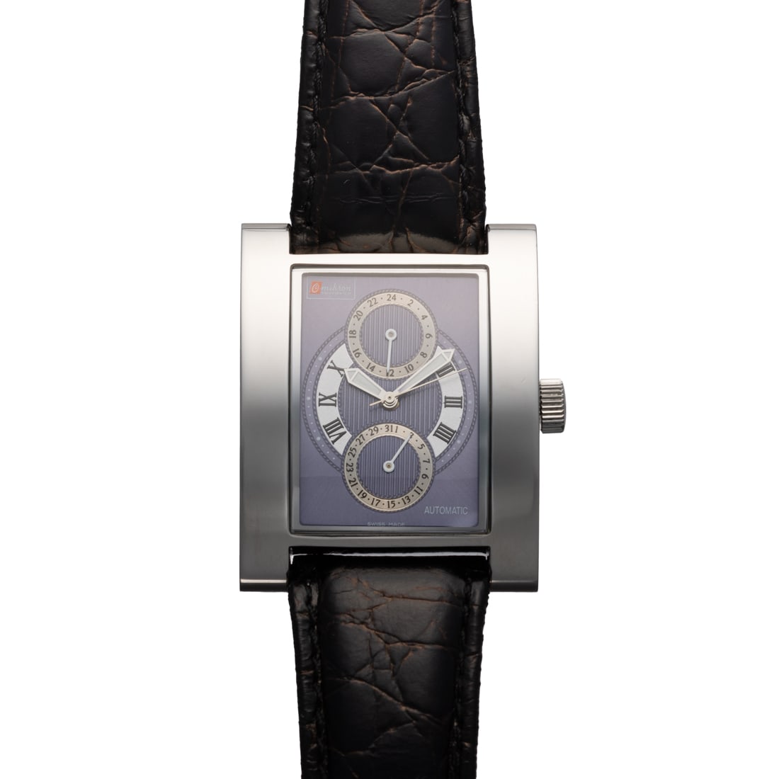 Omnikron Swiss-Made Automatic Watch & Leather Sophistication (1 of 2)