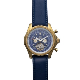 Eberle Multifunction Automatic Watch - Deep Blue Dial