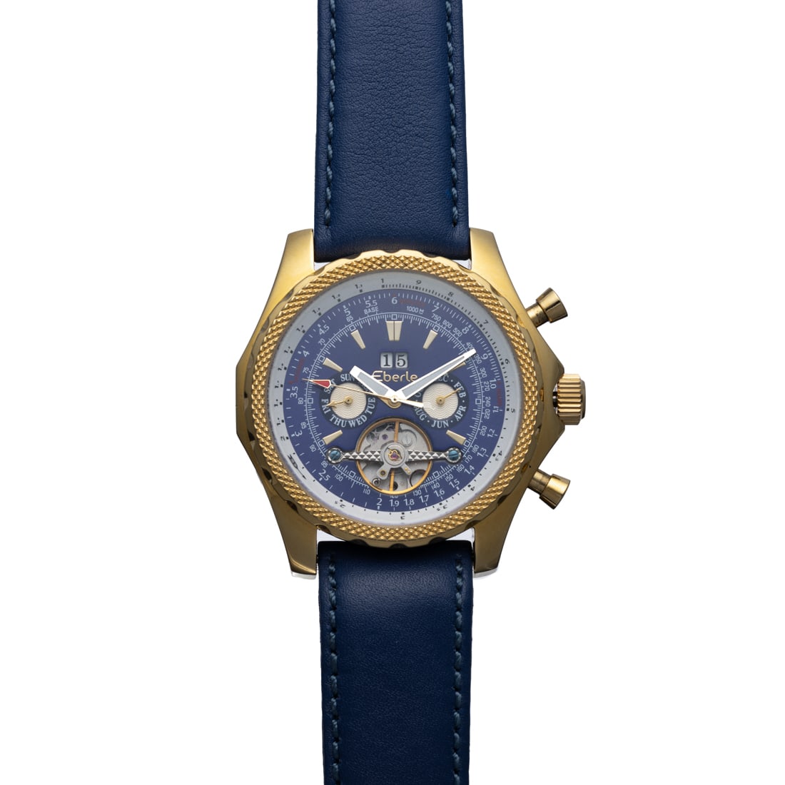 Eberle Multifunction Automatic Watch - Deep Blue Dial (1 of 2)