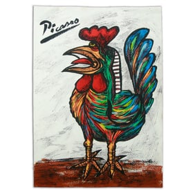 Pablo Picasso "Picassoesque Avian Form" (after)