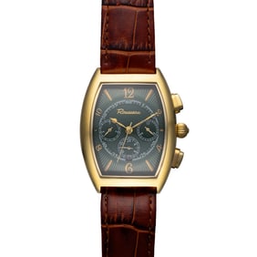 Rousseau Tonneau-Shaped Multifunction Watch