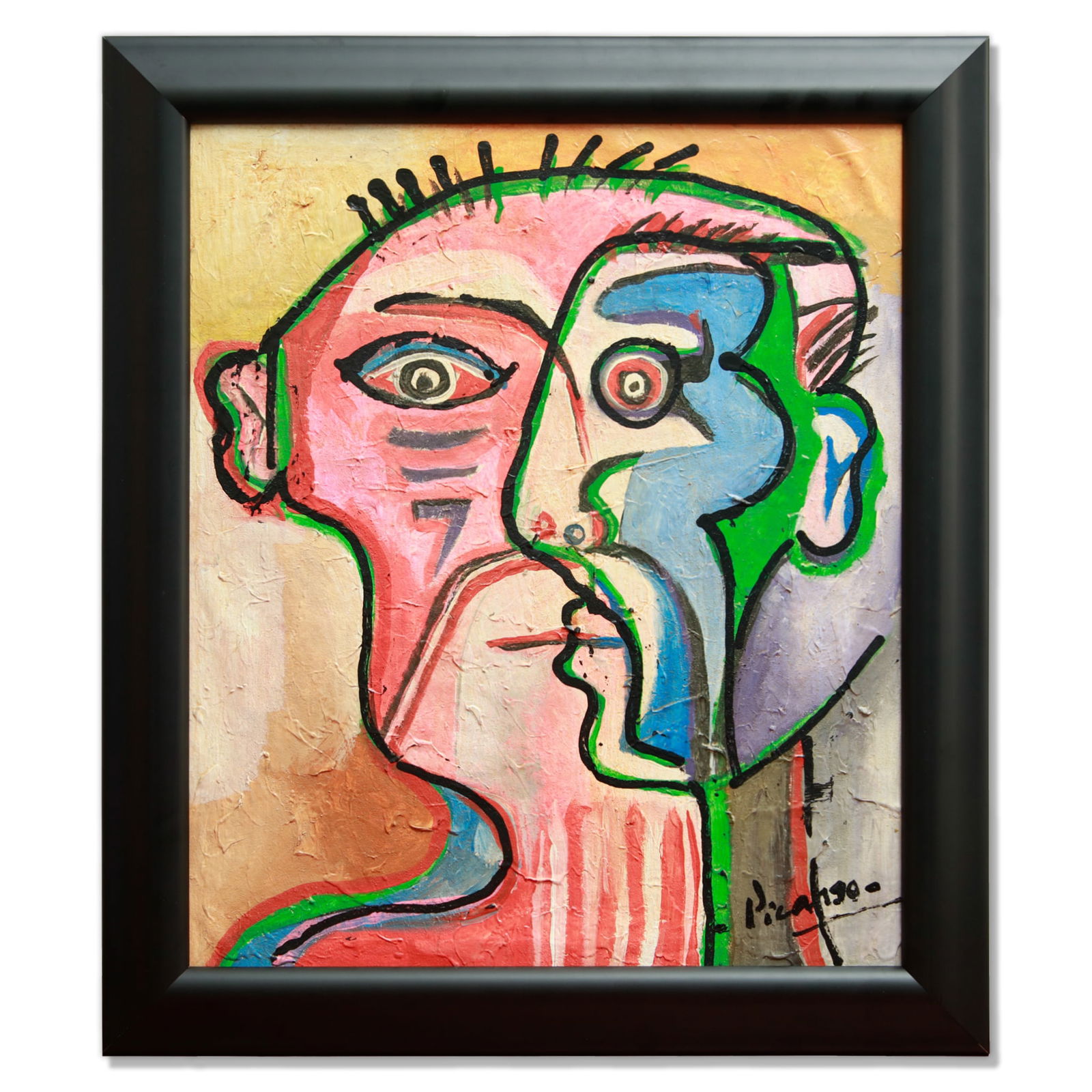 Pablo Picasso - A Profound Exploration of the Duality of Faces (after): Pablo Picasso - A Profound Exploration of the Duality of Faces (after)