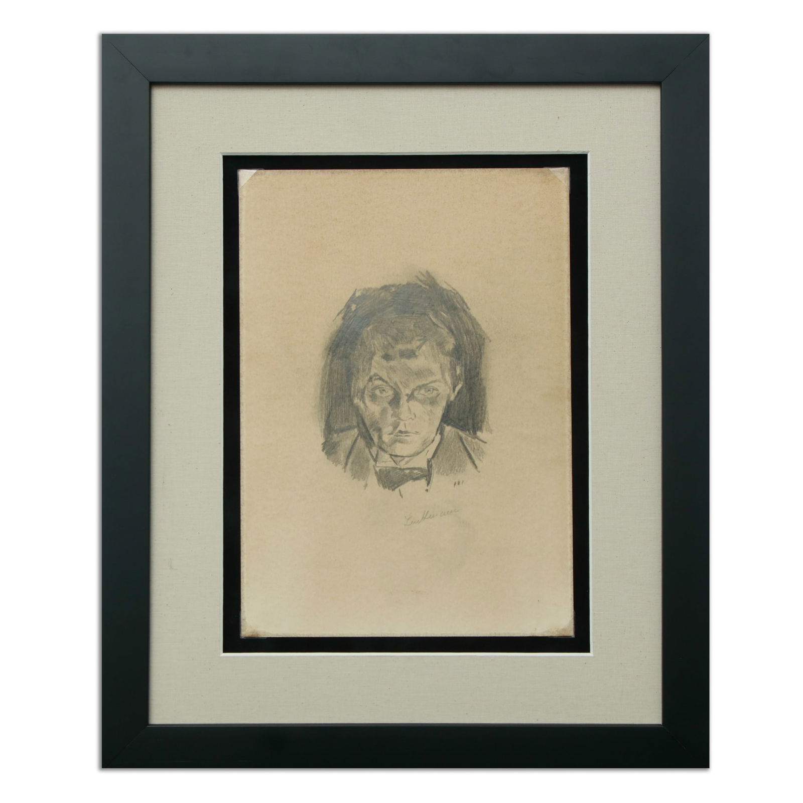 Max Beckmann (German, 1884-1950) "Introspection of Authority" (1 of 14)