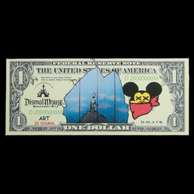 Dismal Mouse Bemusement Art “Art is Dismal – Dismal Dollar” (2025)