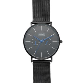Argenti Men’s Watch – 40mm Case, Dual Sub-Dials