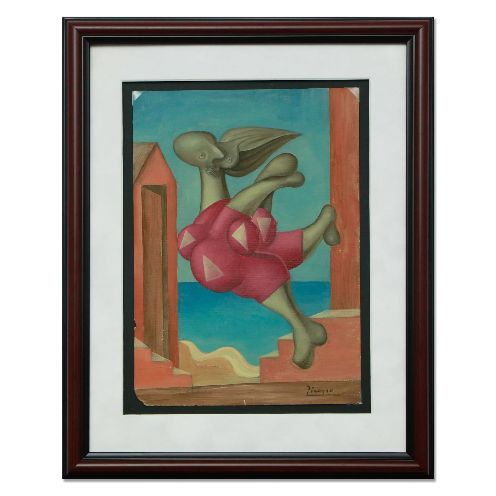 Pablo Picasso Mixed Media Painting on Paper (1 of 17)