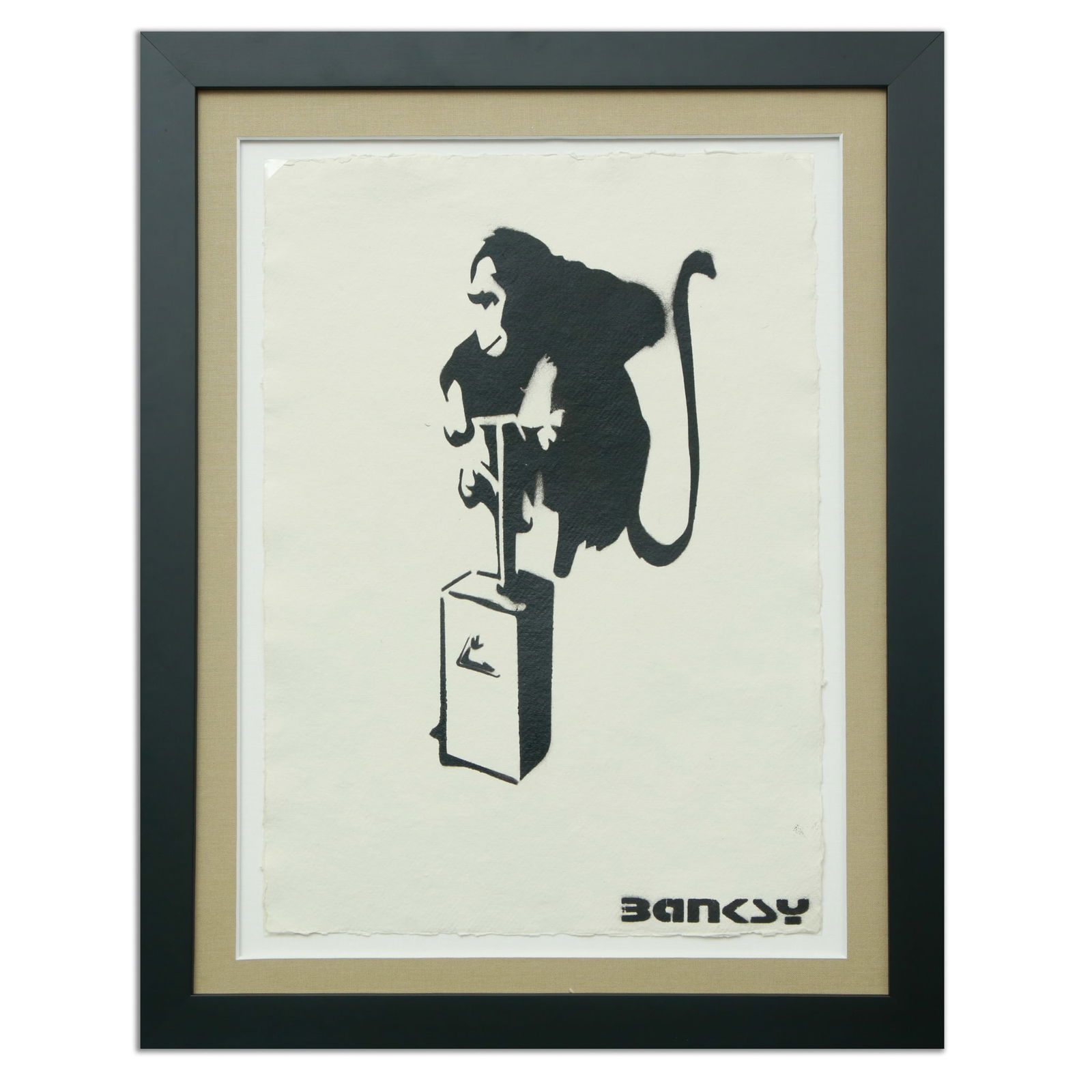 Banksy, “Monkey Detonator” (1 of 6)