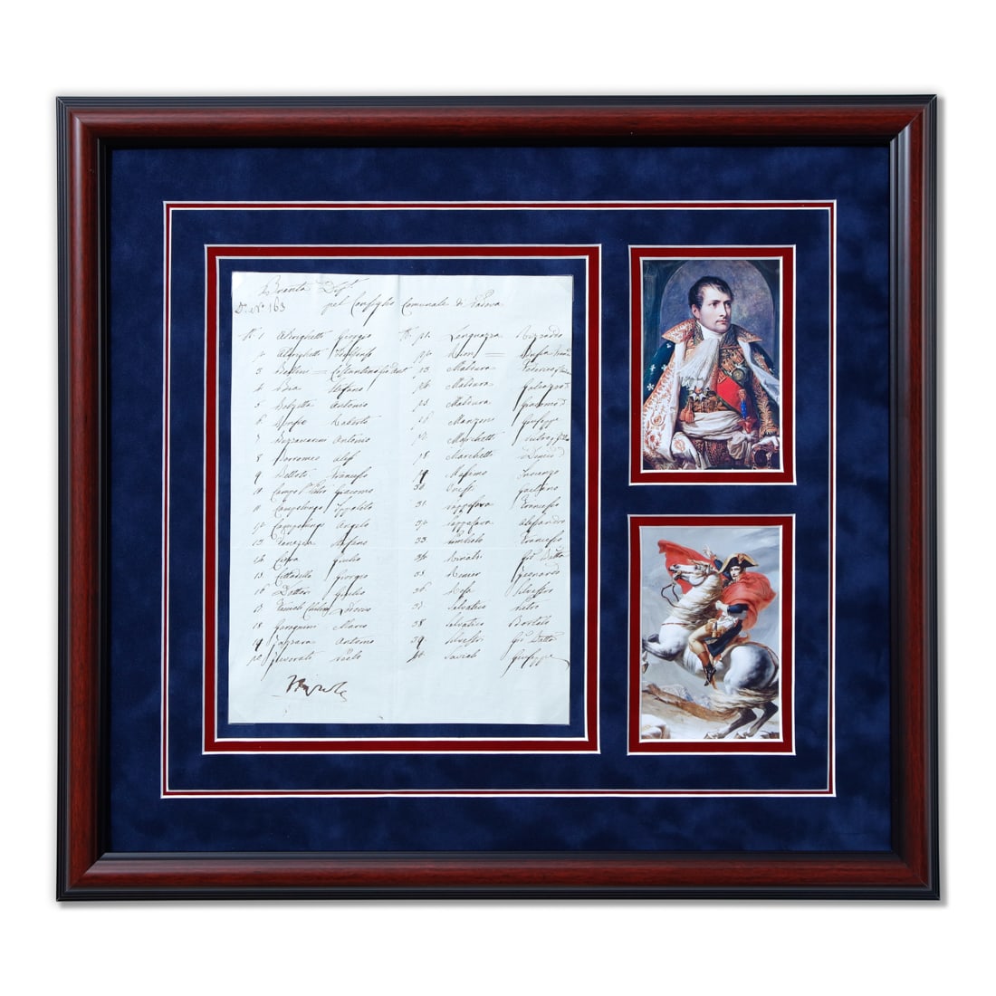 Exceedingly Rare Napoleon Bonaparte Signed Document (1 of 5)