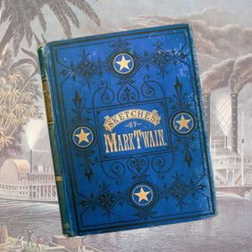 Mark Twain Signed First Edition of "Sketches by Mark Twain"