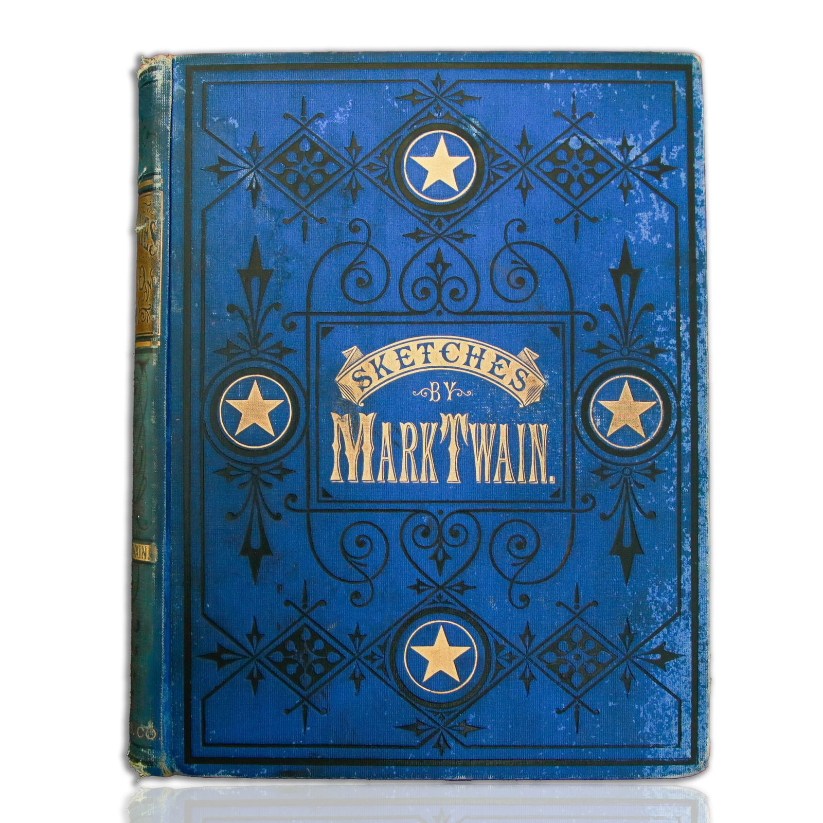 Mark Twain Signed First Edition of "Sketches by Mark Twain" (1 of 10)