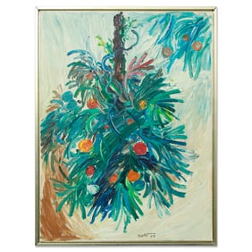 Manoucher Yektai Oil Painting on Canvas