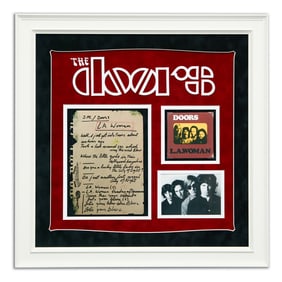Jim Morrison & The Doors Set List, Forensically Authenticated