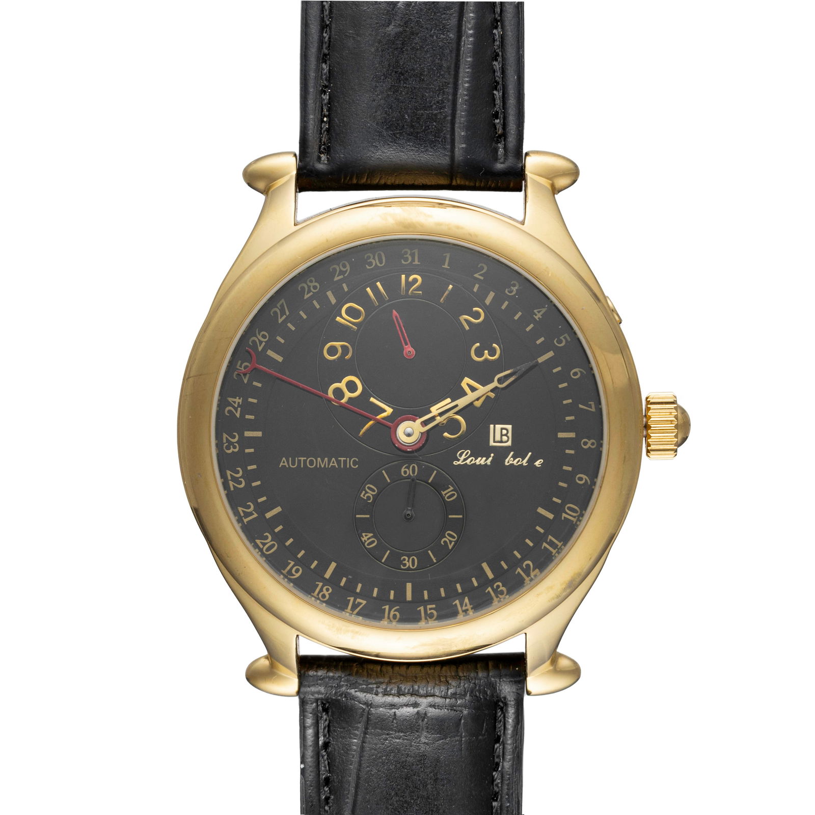 Louis Bolle Men’s GMT Automatic Watch – Distinctive Character (1 of 2)