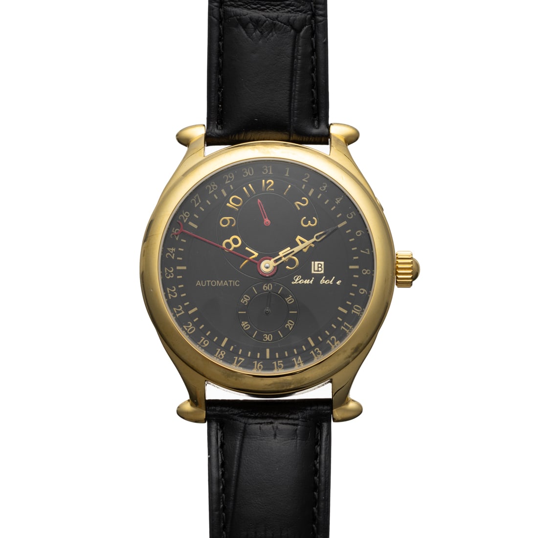 Louis Bolle Men’s GMT Automatic Watch – Distinctive Character