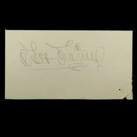 Walt Disney Signature, Forensically Authenticated