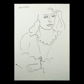 Henri Matisse Woman with Lace Collar