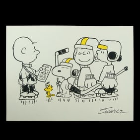 Charles Schulz Charlie Brown and Friends Ice Skating