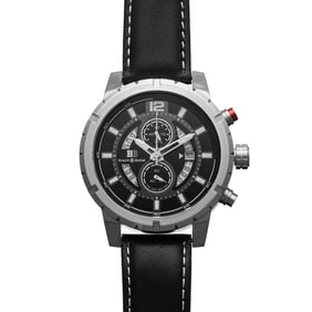 Buech & Boilat Men’s Chronograph 47mm Case Watch