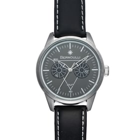 Bernoulli Men’s Dual-Subdial Watch