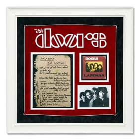 Jim Morrison & The Doors Set List, Forensically Authenticated