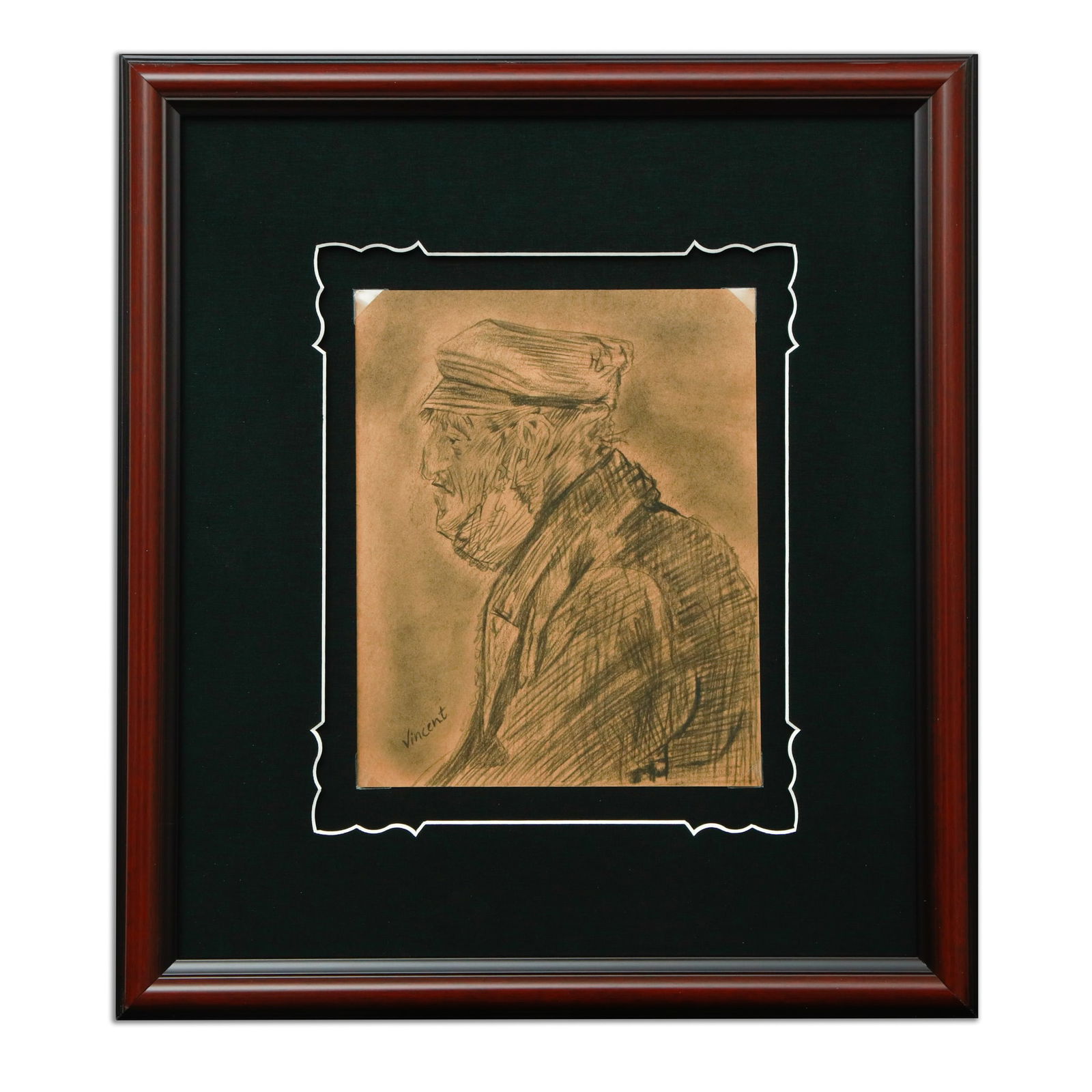 Vincent Van Gogh Graphite Sketch (after) (1 of 13)