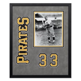 Rare J. Honus Wagner Signed Photograph