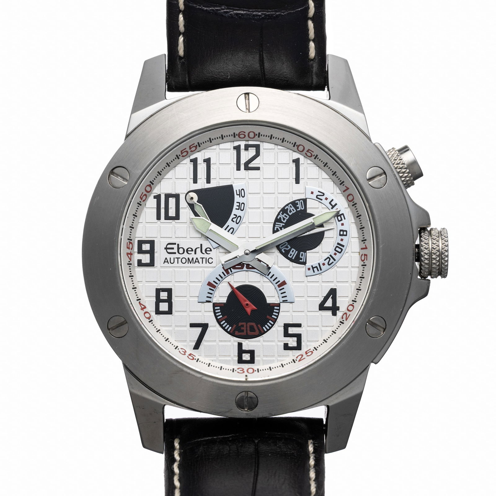 Eberle Retrograde Automatic Watch – Timeless Design (1 of 2)