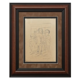 Max Beckmann (German, 1884-1950) "Urban Anxieties"