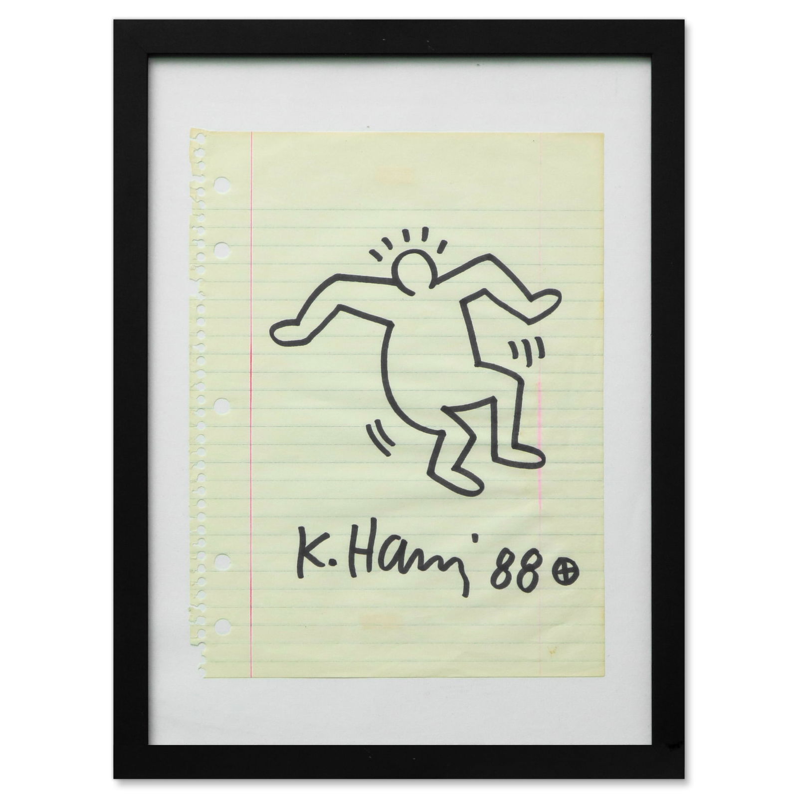 Keith Haring Marker Drawing  (1 of 6)