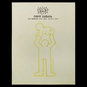 Keith Haring Drawing