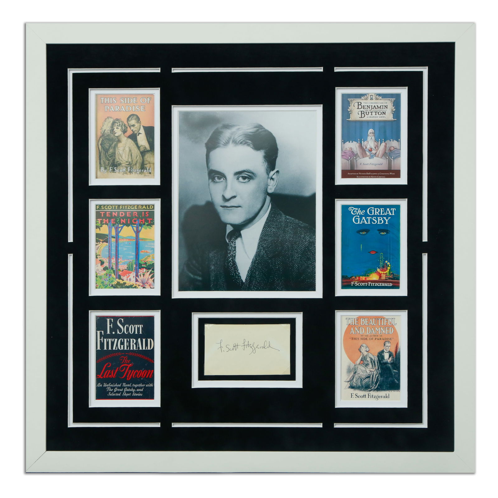 F. Scott Fitzgerald Signed Document Cut (1 of 4)