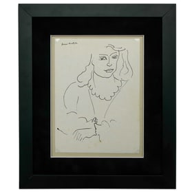 Henri Matisse Woman with Lace Collar