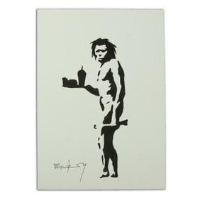 BANKSY: “Primitive Pleasures: A Satirical Feast”