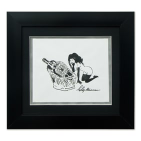 Leroy Neiman - "The Contemplative Muse"