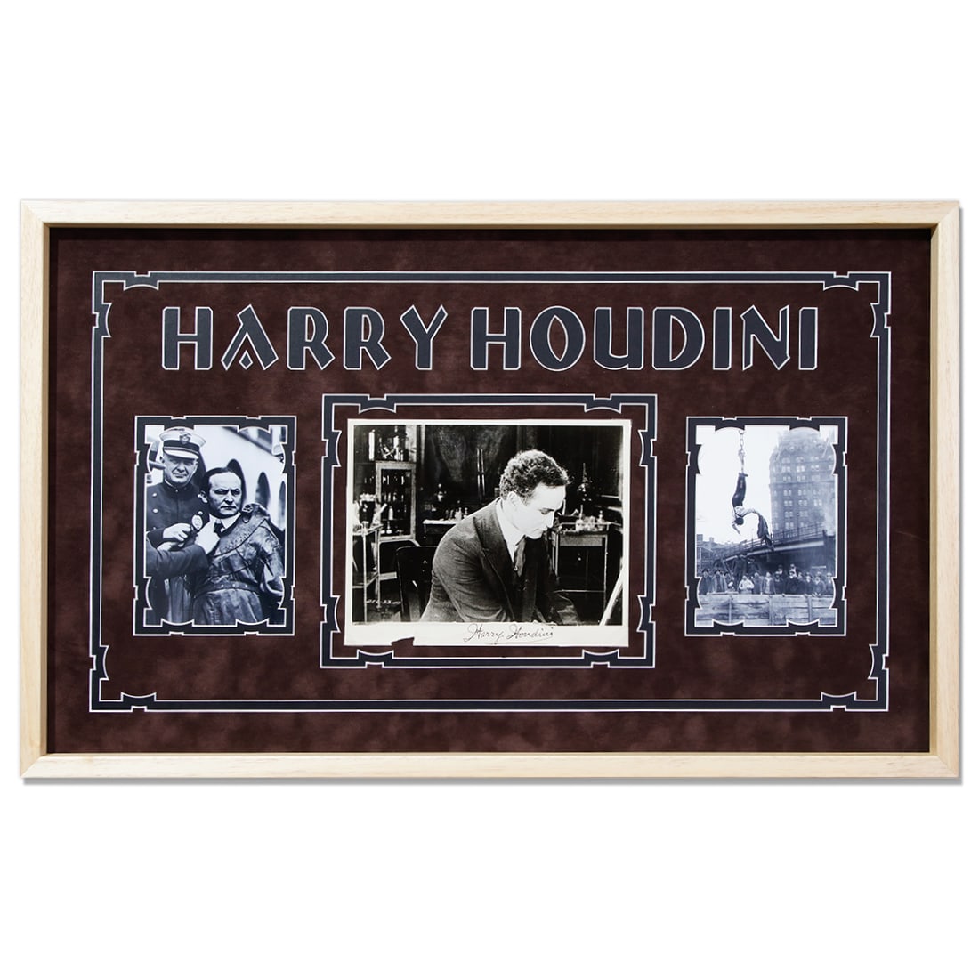 Harry Houdini Signed Black and White Photograph (1 of 5)