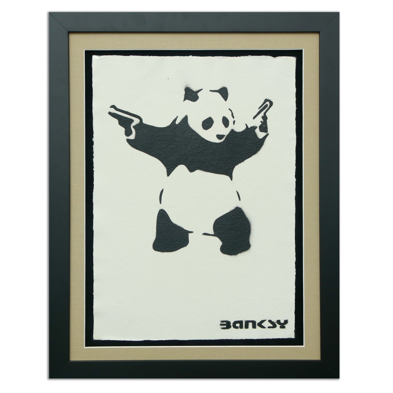 Banksy – "Panda with Guns" (1 of 6)