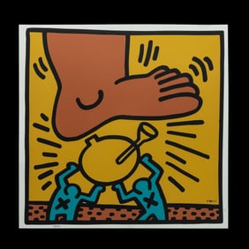 Keith Haring "Crack Down" Limited Edition Print (1986)
