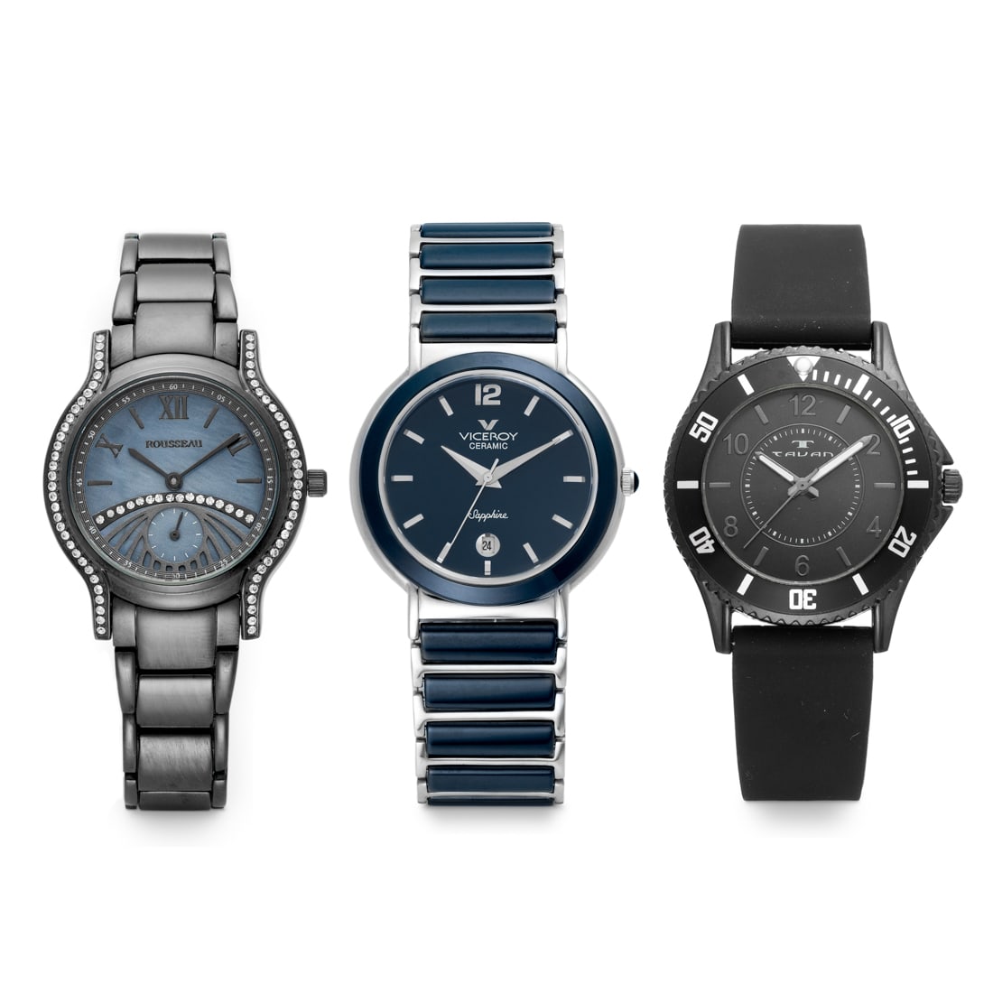 Set of 3 Women’s Watches – Rousseau, Viceroy & Tavan (1 of 1)